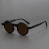 Novos Óculos de Sol Redondos Personalizados Steampunk Europeus e Americanos, Óculos Populares da Moda Hip-Hop com o Mesmo Estilo, Óculos da Moda