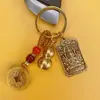 Latón Zodiaco Ocho Guardianes Llave Benmingfo Llavero Colgante Llavero Creativo Llavero Portátil