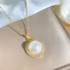 Conjunto de Moda Transfronterizo Incrustado con Circonita Collar y Pendientes Conjunto de Dos Piezas Trébol de Cuatro Hojas Completamente Diamantado Versátil Joyería de Lujo Ligero