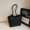 Bolso Tote Grande de Gran Capacidad, Sencillo y Moderno, Transfronterizo para Mujer, Nuevo Otoño 2026, Bolso de Mano Casual, Bolso de Hombro Estilo Coreano