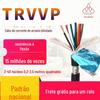 Cabo blindado de corrente de arrasto esportivo de alta velocidade TRVVP2-30 núcleo 0,75 quadrado preto resistente a óleo resistente a flexão resistente 15 milhões
