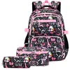Mochila transfronteriza de Amazon para niñas, juego de tres piezas de mochila escolar para estudiantes de primaria, mochila linda estilo ins