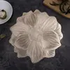 Estilo Pastoral Sensación de Alta Gama Estampado en Caliente Lujo Ligero Tamaño Grande Resistente al Aceite Aislante Térmico Forma de Flor Hogar Restaurante Multifuncional