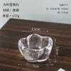 Suporte de Vela Flor de Cinco Folhas de Vidro Minimalista Nórdico Ornamento Decorativo Romântico Adereços Estilo Ins Presente de Aniversário Atmosfera Confissão