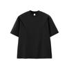Roupas Masculinas Jie Zhan Marca Tendência de Peso Pesado 260g Camiseta de Manga Curta Patchwork Desconstruído, Novo Top Fresco e Versátil Verão 2026.