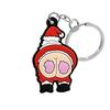 Llavero colgante de PVC navideño, regalo publicitario, bonita joyería, accesorios para muñecas, fábrica en stock