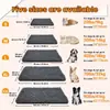 Colchoneta auto-calentable extra grande de terciopelo rosa para perros y gatos - cama para mascotas cálida antideslizante, almohadilla térmica de bajo mantenimiento adecuada para uso en interiores/exteriores, superficie suave y relleno de fibra (adecuado para gatos y perros de cualquier tamaño), cama para perro de interior, caseta para perro, colchoneta para perro, artículos completos para perros, cama térmica para perro, cama para cachorro, artículos esenciales para gatos, cojín térmico para gato