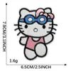 Personajes de Animación de Dibujos Animados Serie de Corazones Chica Linda Accesorios Decorativos DIY para Ropa Bolsas Accesorios Bordados Pegatinas de Tela