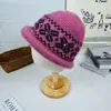 Sombreros para Mujeres Mayores para la Abuela en Otoño e Invierno Forrados de Felpa Gruesos Cálidos de Piel de Conejo Tejidos de Lana para Personas Mayores y Madres Sombreros a Prueba de Frío
