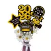 Suministrado directamente por el fabricante, Inserciones Decorativas para Jarrones de Ceremonia de Graduación, Inserciones Decorativas para Jarrones de Temporada de Graduación Clase de 2026