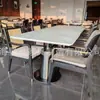 Fábrica de Origen de Shanghái Personaliza Mesas, Sillas de Comedor de Madera Maciza y Ratán, Mesas de Comedor de Mármol y Juegos de Mesa de Comedor Según Dibujos y Muestras