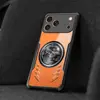 Funda Refrigerante Adecuada para iPhone 17 16 15 Pro Max Plus Funda para Teléfono Móvil Acrílico Alta Transparencia Cubierta Protectora