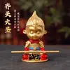 Ornamento de Mesa Macaco Rei Sun Wukong Decoração de Carro Decorações para Escritório Sala de Estar