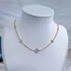 Collar Popular Simple de Corazón Transfronterizo Joyería para Banquetes Moda Fila Única Collar de Mujer de Gama Alta Collar