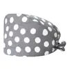 Gorro de Trabajo para Clínica Transfronteriza, Gorro Quirúrgico de Copa Redonda, Gorro sin Visera para Personal Médico, Gorro con Amarre Trasero, Gorro Protector
