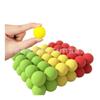 Venta al por mayor de fábrica bola de eva de alta elasticidad bala de esponja EVA bola arcoíris regalo abanicos bola colorida