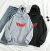 Moletom Bts Coração de Baleia Vermelha, Moletom Unisex de Caimento Solto para Casal, Roupa de Fã de Celebridade