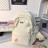 Mochila escolar de alto valor para niñas, bonita mochila para principiantes de secundaria, mochila sencilla de gran capacidad para el campus, mochila de dopamina para estudiantes de primaria