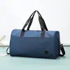 Separación Húmedo y Seco Bolsa de Viaje Ligera Bolso de Mano con Correa para el Hombro Gran Capacidad Bolsa de Equipaje Sencilla Bolsa de Gimnasio Multifuncional Repelente al Agua