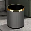 Lixeira para Uso Doméstico, Sala de Estar, Cozinha de Luxo Leve, Tamanho Grande, Quarto, Camada Dupla, Design Simples, Banheiro, Banheiro, Alto Valor Estético
