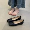 2025 Novos Sapatos Rasteirinhas de Verão para Mulheres, Sapatos Slip-On Preguiçosos com Sola Macia Antiderrapante, Sapatos de Vovó Fada Suave