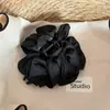 Elegante Pinza para el Cabello Negra con Diseño de Nube y Ola Estilo Francés para Mujer, Pinza Grande, Pinza para el Cabello Nueva de Gama Alta