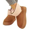 Otoño 2026 Nueva Llegada Comercio Exterior Tallas Grandes para Mujer Casual Cómodo Estilo Europeo Americano Moda Ropa Exterior Botas Talla Única
