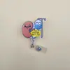 Clips retráctiles para insignias de Doctor y Enfermera de venta caliente transfronteriza, Carrete retráctil para insignias de PVC médico popular de fácil extracción, Clips para portainSignias