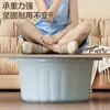 Cubeta para Pediluvio Hogareña de Gran Capacidad Espesa y Profundizada Cubeta de Plástico para Pediluvio Masajeador Elevada por Encima de la Pantorrilla