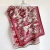Cachecol Imitação de Caxemira com Desenho de Animais da Selva Vintage para Mulheres, Xale Grande Quente Jacquard de Outono para Roupa Externa