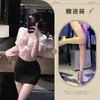 Uniforme Sexy com Saia Justa, Roupa Apaixonante de Secretária Professora Ol, Lingerie Plus Size, Roleplay para Boate de Busto Pequeno