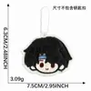 Llaveros de felpa bordados de personajes de anime más vendidos, colgantes decorativos para mochilas de estudiantes, accesorios de moda