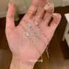 Pulsera de Zirconia con Forma de Calabaza para Año Nuevo para Mujer, Estilo Dama Rica, Bañada en Plata con Oro K, Nuevo Modelo 2026, Elegante y Única, Nuevo Estilo Chino