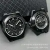 Caja de reloj de acero inoxidable, resistente al agua para uso diario con función luminosa, cristal mineral, piezas de montaje de reloj mecánico