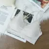 Chegada Nova Top Tomara que Caia Sem Costura com Alça Cruzada no Ombro Renda Sexy Decote V Alça no Ombro Roupa Íntima Feminina