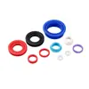 Anillo de sellado de silicona de forma especial de alta elasticidad y amortiguador de golpes de fábrica, anillo de sellado de silicona resistente al desgaste y a altas temperaturas, almohadilla de silicona moldeada a medida