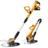 Cortacésped Eléctrico, Sin Escobillas, Alta Potencia, Pequeño, Portátil, Recortadora de Maleza Doméstica, Recortadora de Césped para Jardín, Cortacésped Recargable