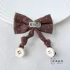 Tecido de Bolinhas Estilo Japonês Acessórios de Laço com Botão Acessórios para Bolsa Sapato Flor Chapéu Acessórios para Leggings Roupas