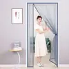 Cortina Mosquiteira de Verão Estilo King Kong Abertura Lateral À Prova de Mosquitos Tela Magnética Cortina para Porta Tela para Janela Quarto Cortina Grande Doméstica Sem Furos Ímã Completo
