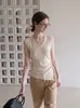 Diseño único, tejido irregular de manga corta, top de verano para mujer, nuevo, corte ajustado 364