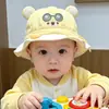 Gorros para Bebé para Primavera y Otoño, Estilo Delgado, Sombreros de Sol con Protección Solar para Bebés al Salir, Lindos Sombreros de Pescador para Niños, Sombreros de Cubo