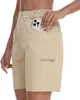 Los shorts de golf para mujer más vendidos de Amazon son transpirables, de secado rápido, con múltiples bolsillos, tipo ropa de trabajo, adecuados para senderismo, con cintura elástica.