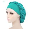 Nueva gorra de noche de ala ancha de color sólido moda para mujer gorra elástica para el cuidado del cabello gorra de quimioterapia de colores gorra de lavado salida de fábrica