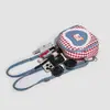 Mini Mochila Retro de Cuadros Rojos y Blancos | Bolso Mini Femenino de Mezclilla, Corazón y Encaje | Mochila Pequeña Estilo Japonés Bordada con Cerezas Dulces | Bolso de Viaje Lindo y Casual Estilo Preppy