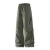 Pantalones de senderismo impermeables y cortavientos para exteriores, pierna recta, para hombre y mujer, primavera y otoño, multicolor, ropa de trabajo, pierna ancha, largos, individuales