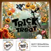 Amazon Halloween Calcomanías Estáticas de Vinil Adhesivo al Por Mayor Temática Juguetona y Original de Calabaza Calavera Murciélago Corona Calcomanías Removibles para Ventana
