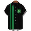 Camisa hawaiana para hombre con estampado 3D talla grande manga corta cuello de sol para hombre vintage Harajuku casual AliExpress