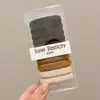 Elástico de cabelo antiderrapante para mulheres, novo modelo 2026, elástico de cabelo durável, faixa de cabeça de alta elasticidade, anel de cabelo para rabo de cavalo