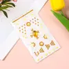 Amazon Transfronterizo Princesa de Gemas Flor de Perla Lazo Pegatinas para Niños Juguete de Niña