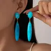 Pendientes Colgantes Europeos y Americanos con Forma de Gota de Aguja de Plata Pendientes de Nicho de Gama Alta Moda Simples Tendencia Pendientes de Temperamento Venta al por Mayor